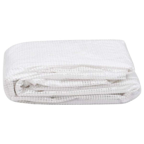 vidaXL N&aacute;hradn&aacute; plachta na sklen&iacute;k (18 m&sup2;) 3x6x2 m, priehľadn&aacute;