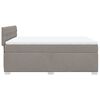 vidaXL Posteľn&yacute; r&aacute;m boxspring s matracom sivohned 140x200 cm l&aacute;tka