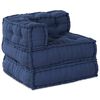 vidaXL Modulárna pohovka 2 pcs Indigo 140 x 70 x 56 cm látka
