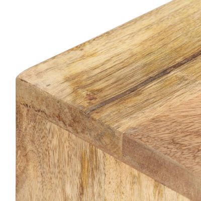 vidaXL Nástenný držiak na skateboard 25x20x30 cm masívne mangovníkové drevo