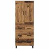 vidaXL Highboard Star&eacute; drevo 69,5 x 34 x 180 cm Kompozitn&eacute; drevo