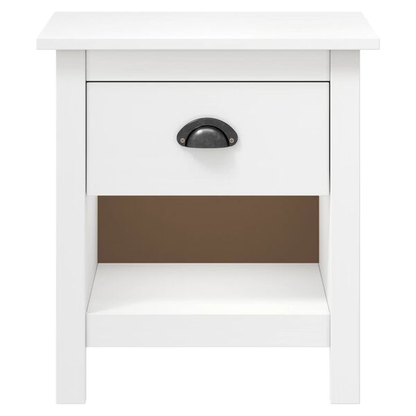 vidaXL Nočné stolíky Hill 2 ks 46x35x49,5 cm, borovicový masív