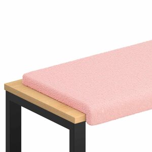 vidaXL Vank&uacute;&scaron; na lavičku Sherpa l&aacute;tka Ružov&aacute; Hĺbka 35 cm