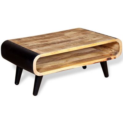vidaXL Konferenčný stolík zo surového mangového dreva, 90x55x39 cm