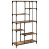 vidaXL Reg&aacute;l na knihy Star&eacute; drevo 99 x 35,5 x 176 cm Kompozitn&eacute; drevo