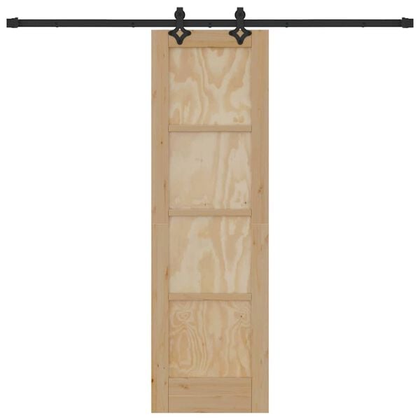 vidaXL Posuvn&eacute; dvere ORKDAL Hned&aacute; 61 x 198,5 cm