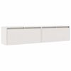 vidaXL N&aacute;stenn&eacute; skrinky 2 ks biele 80x30x35 cm mas&iacute;vna borovica