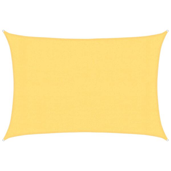 vidaXL Tieniaca plachta 160 g/m², béžová 3x4 m, HDPE