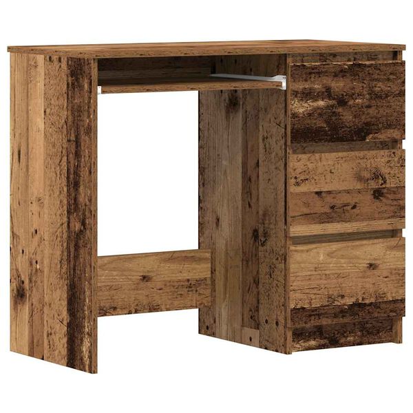 vidaXL St&ocirc;l Old Wood 90x45x76 cm Engineered Wood