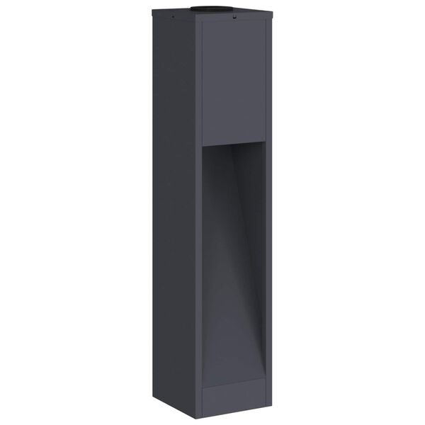 vidaXL Sol&aacute;rna LED chodn&iacute;kov&aacute; lampa 2 pcs Antracit