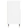 vidaXL Komoda biela 60x35x70 cm spracovan&eacute; drevo