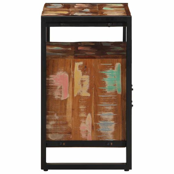 vidaXL K&uacute;peľňov&aacute; skrinka pod um&yacute;vadlo Rekultivovan&eacute; mas&iacute;vne drevo