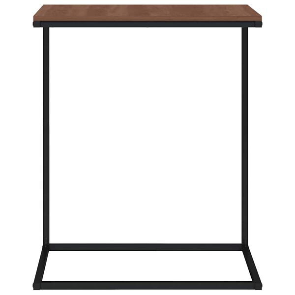 vidaXL Pr&iacute;ručn&yacute; stol&iacute;k, čierny 55x35x66 cm, kompozitn&eacute; drevo