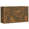 vidaXL Komoda dymov&yacute; dub 120x36x69 cm spracovan&eacute; drevo