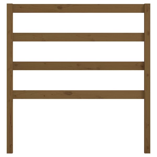 vidaXL Čelo postele medovo-hned&eacute; 95x4x100 cm mas&iacute;vna borovica