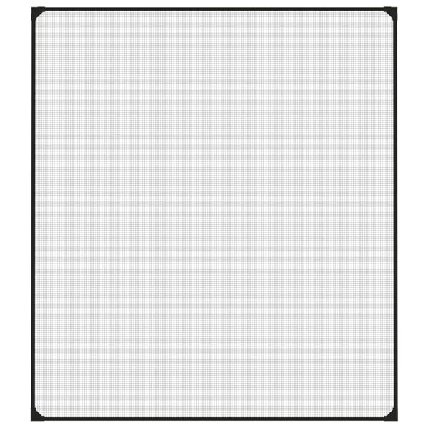 vidaXL Magnetická okenná sieťka proti hmyzu antracitová 120x140 cm