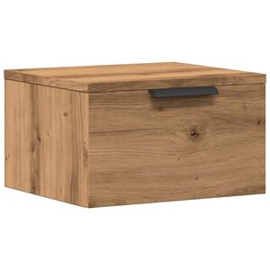 vidaXL N&aacute;stenn&yacute; nočn&yacute; stol&iacute;k dub artisan 34x30x20 cm