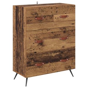 vidaXL Př&iacute;born&iacute;k Star&eacute; drevo 69,5 x 34 x 90 cm Kon&scaron;truovan&eacute; drevo