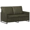 vidaXL Sofa pre 2 osoby Arm&aacute;dna zelen&aacute; 150 x 81 x 82 cm