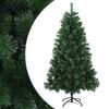 vidaXL Umel&yacute; vianočn&yacute; stromček 120 cm PVC a kov Zelen&aacute;