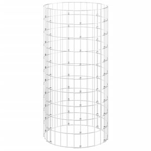 vidaXL Z&aacute;hradn&yacute; kompost&eacute;r &Oslash;50x100 cm pozinkovan&aacute; oceľ