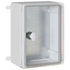 vidaXL Ovl&aacute;dacia skriňa Siv&aacute; 28 x 13 x 28 cm ABS plast