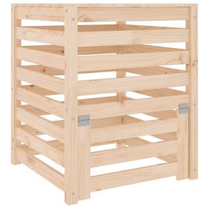vidaXL Kompost&eacute;r 63,5x63,5x77,5 cm mas&iacute;vne borovicov&eacute; drevo