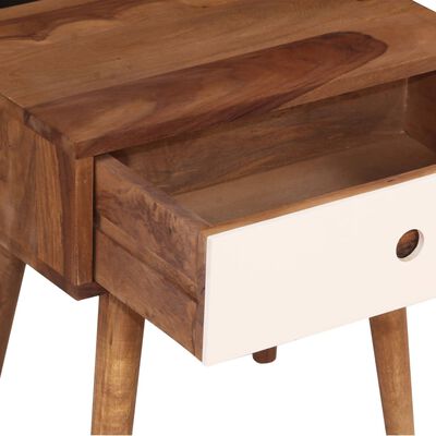 vidaXL Nočný stolík 45x30x45 cm masívne sheeshamové drevo