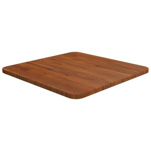 vidaXL &Scaron;tvorcov&aacute; stolov&aacute; doska tmavohned&aacute; 40x40x1,5 cm lakovan&yacute; dub