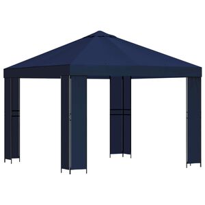 vidaXL Alt&aacute;nok 3 x 3 m Modr&aacute; Polyester a oceľ 190 gsm