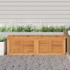 vidaXL Z&aacute;hradn&yacute; &uacute;ložn&yacute; box s vreckom 175x50x55 cm mas&iacute;vny teak