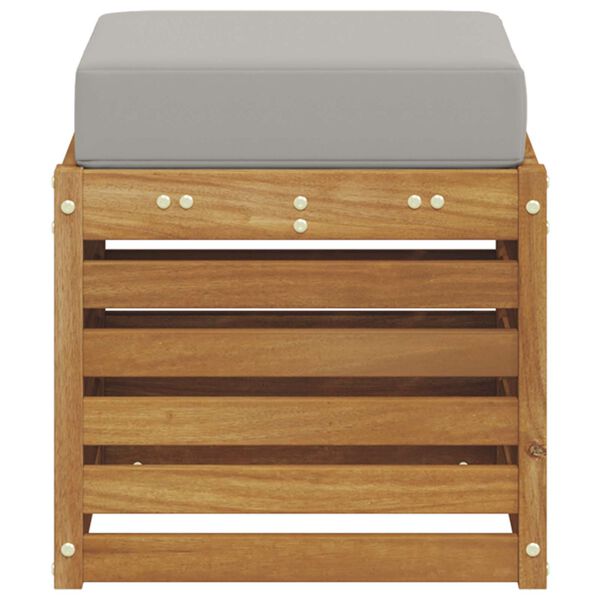 vidaXL Z&aacute;hradn&aacute; stolička, lavička Pevn&eacute; ak&aacute;ciov&eacute; drevo Pr&iacute;rodn&aacute;