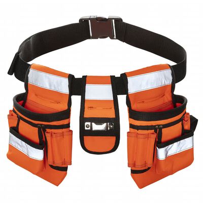 425007 Toolpack High-Visibility Tool Belt "Sash" Orange and Black