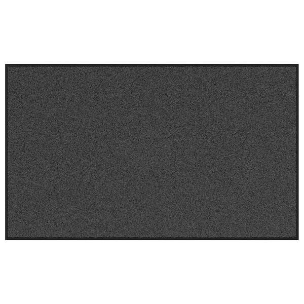 vidaXL Rohož Iný Antracitová a čierna 90 x 150 cm Polypropylén a vinyl