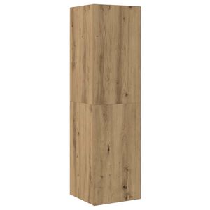 vidaXL TV skrinka dub artisan 30,5x30x110 cm kompozitn&eacute; drevo