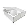 Sklen&iacute;k 4 viečka 108 x 41 x 110 cm