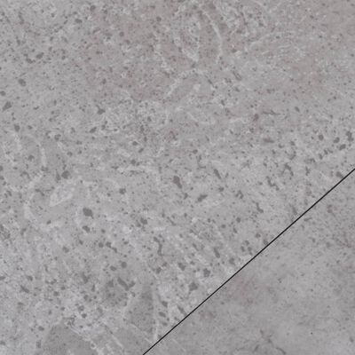 vidaXL Nesamolepiace podlahové dosky, PVC 5,26 m² 2 mm, zemité sivé