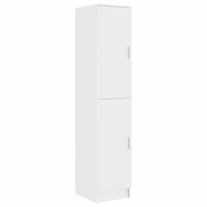 vidaXL Highboard Biela 35 x 39 x 168 cm