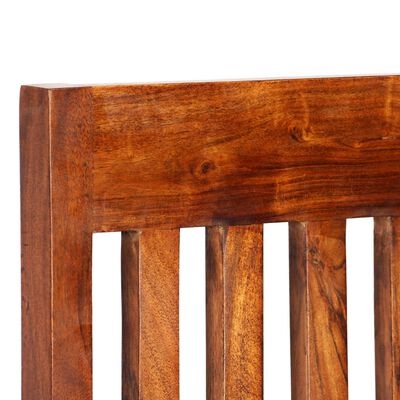 vidaXL Jedálenské stoličky 4 ks, masív a sheeshamové drevo, moderné