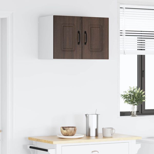 vidaXL Kuchynsk&aacute; skriňa s &uacute;ložiskom Kalmar Hned&yacute; dub 60 x 31 x 40 cm