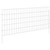 vidaXL Z&aacute;hradn&yacute; plot s kol&iacute;kmi 48 ks 115 x 50 cm Pozinkovan&aacute; oceľ