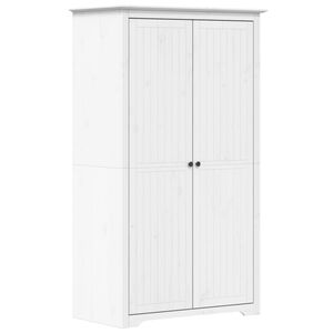 vidaXL &Scaron;atn&iacute;k BODO biely 99x53,5x173 cm mas&iacute;vna borovica