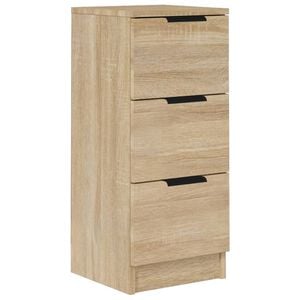 vidaXL Komoda dub sonoma 30x30x70 cm spracovan&eacute; drevo