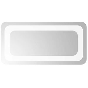 vidaXL LED k&uacute;peľňov&eacute; zrkadlo 40x20 cm