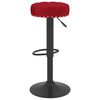 vidaXL Barové stoličky 2 ks vínovo-červené zamatové