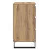 vidaXL Serv&iacute;rovacia skriňa so z&aacute;suvkou dub artisan Kompozitn&eacute; drevo