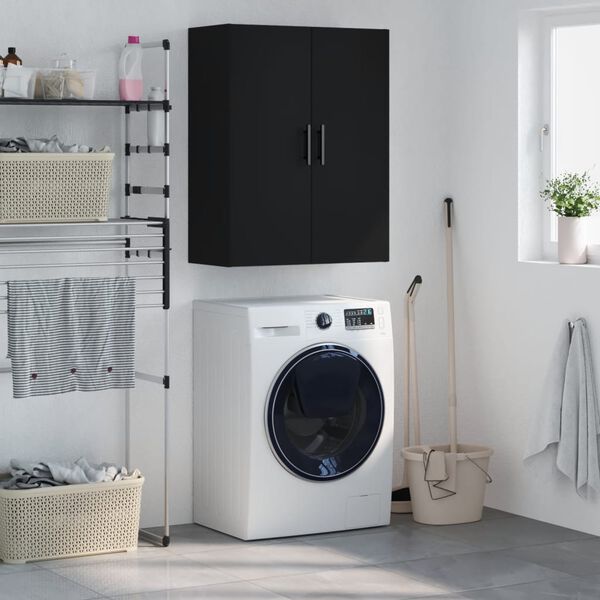 vidaXL N&aacute;stenn&aacute; skrinka čierna 69,5x34x90 cm