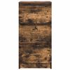 vidaXL Komoda dymový dub 37,5x35x76 cm spracované drevo
