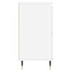 vidaXL Komoda biela 60x35x70 cm spracované drevo
