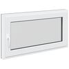 vidaXL Podkrovn&eacute; okno RISOR 110 x 50 cm PVC a sklo Antracitov&aacute;
